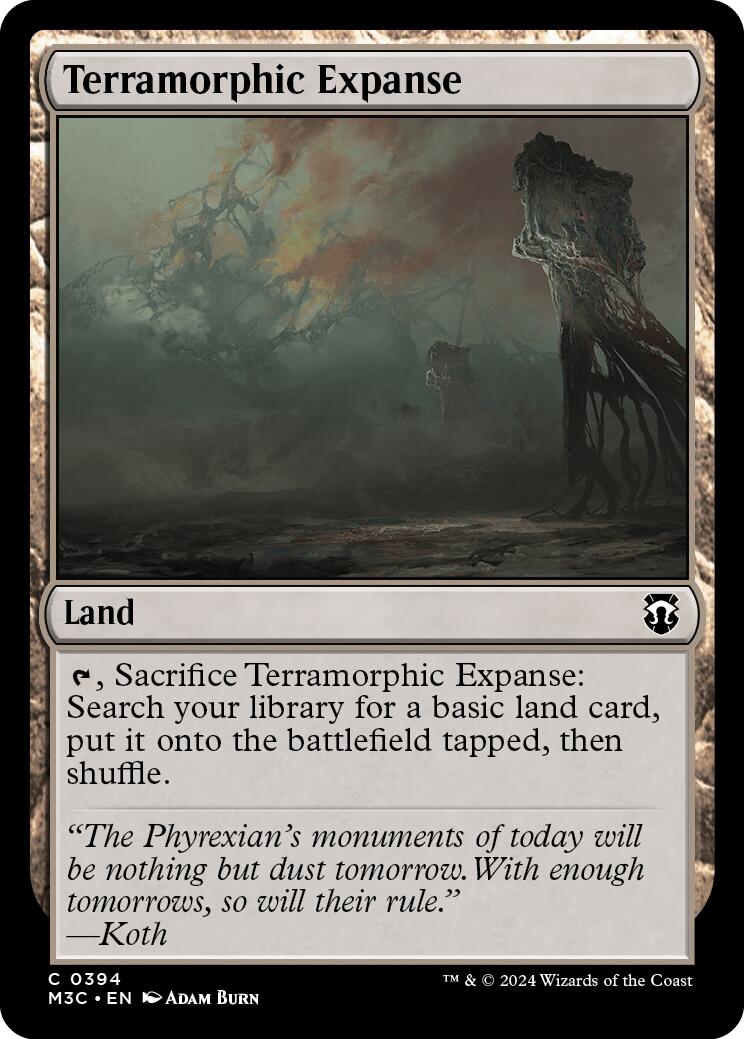 Terramorphic Expanse [Modern Horizons 3 Commander] | Jomio and Rueliete's Cards and Comics