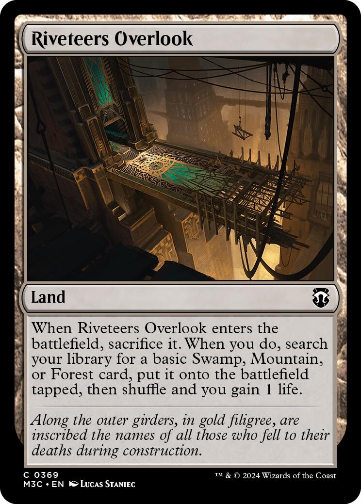 Riveteers Overlook [Modern Horizons 3 Commander] | Jomio and Rueliete's Cards and Comics