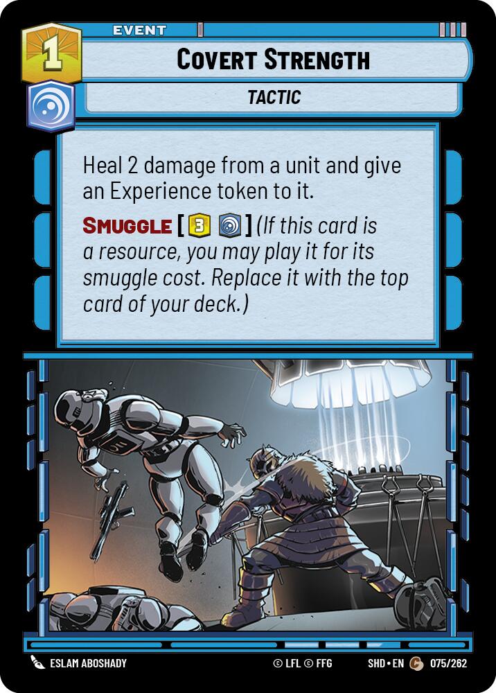 Covert Strength (075/262) [Shadows of the Galaxy] | Jomio and Rueliete's Cards and Comics