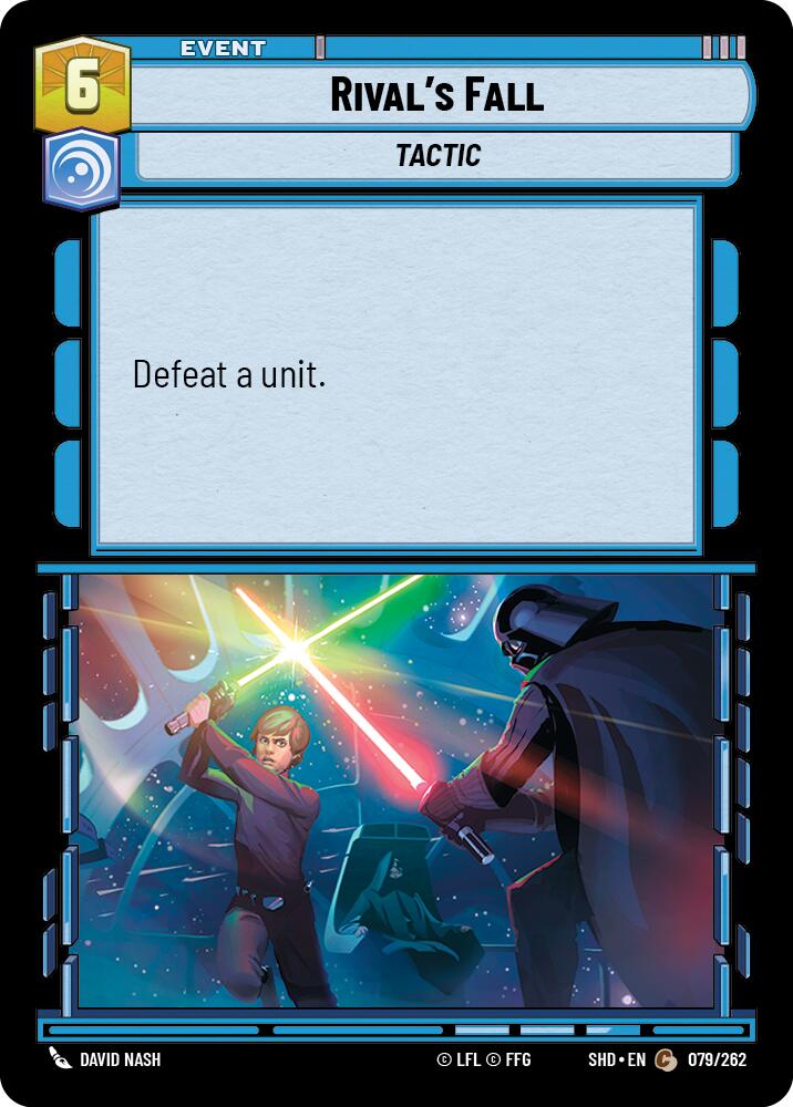 Rival's Fall (079/262) (079/262) [Shadows of the Galaxy] | Jomio and Rueliete's Cards and Comics