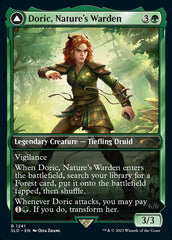 Doric, Nature's Warden // Doric, Owlbear Avenger [Secret Lair Drop Series] | Jomio and Rueliete's Cards and Comics