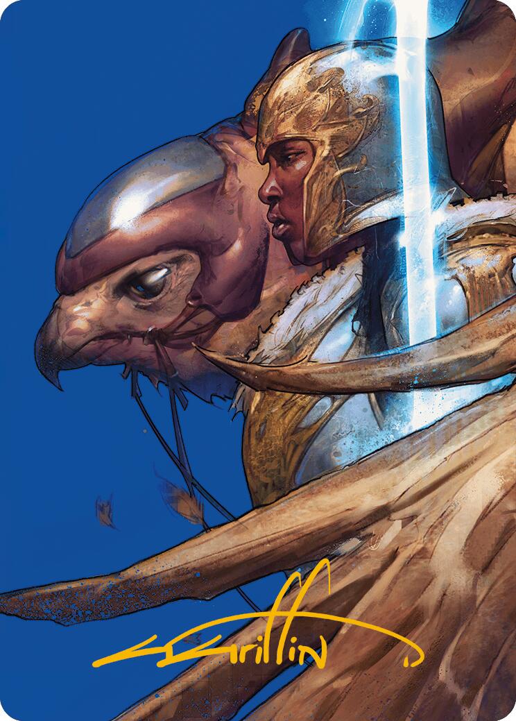 Arna Kennerud, Skycaptain Art Card (Gold-Stamped Signature) [Modern Horizons 3 Art Series] | Jomio and Rueliete's Cards and Comics