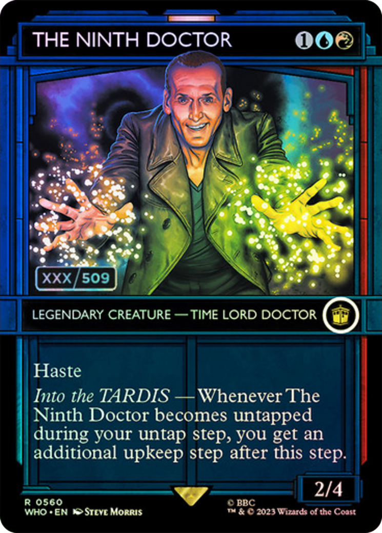 The Ninth Doctor (Serial Numbered) [Doctor Who] | Jomio and Rueliete's Cards and Comics