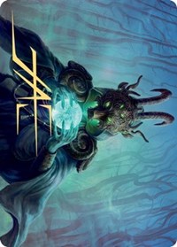 Masked Vandal Art Card (Gold-Stamped Signature) [Kaldheim Art Series] | Jomio and Rueliete's Cards and Comics