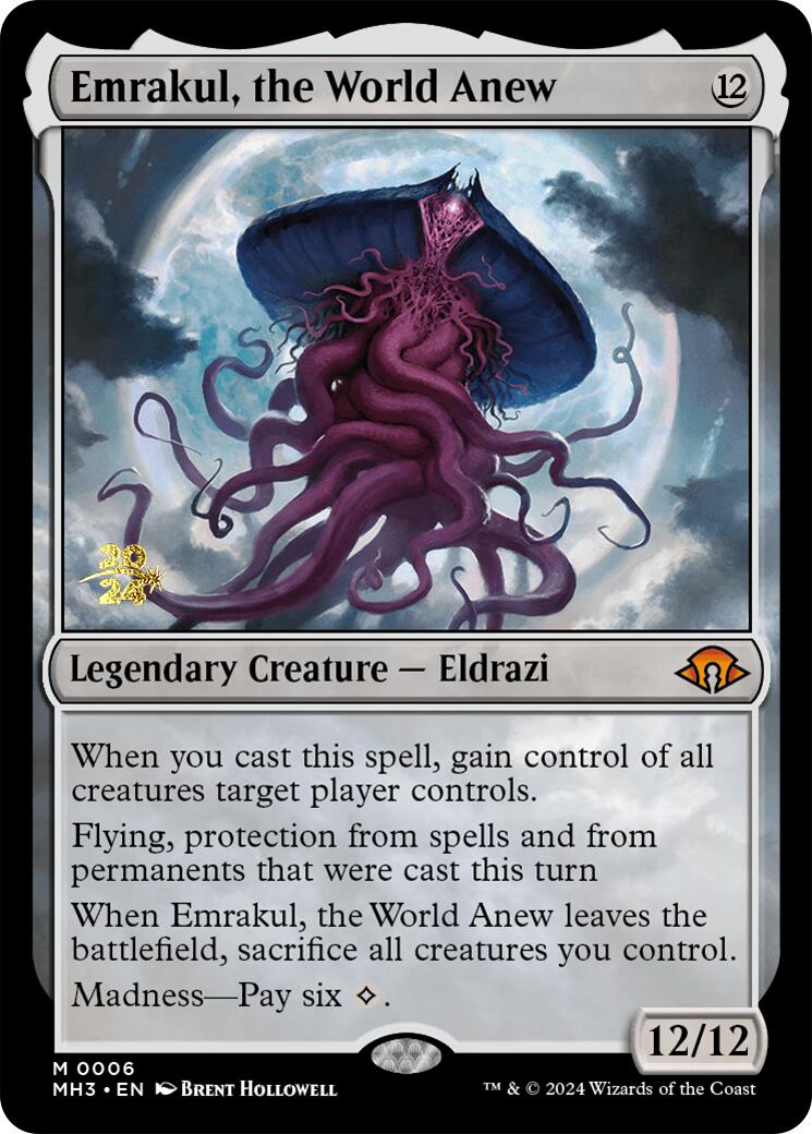 Emrakul, the World Anew [Modern Horizons 3 Prerelease Promos] | Jomio and Rueliete's Cards and Comics