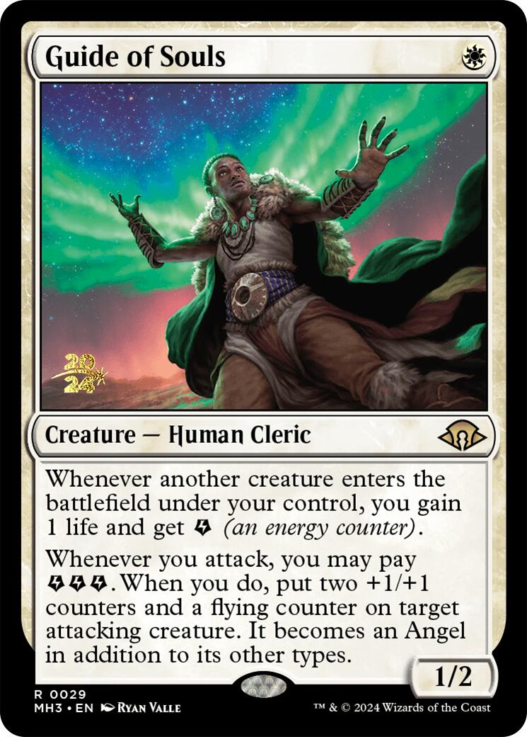 Guide of Souls [Modern Horizons 3 Prerelease Promos] | Jomio and Rueliete's Cards and Comics