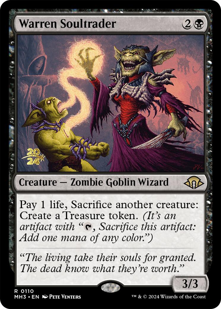 Warren Soultrader [Modern Horizons 3 Prerelease Promos] | Jomio and Rueliete's Cards and Comics