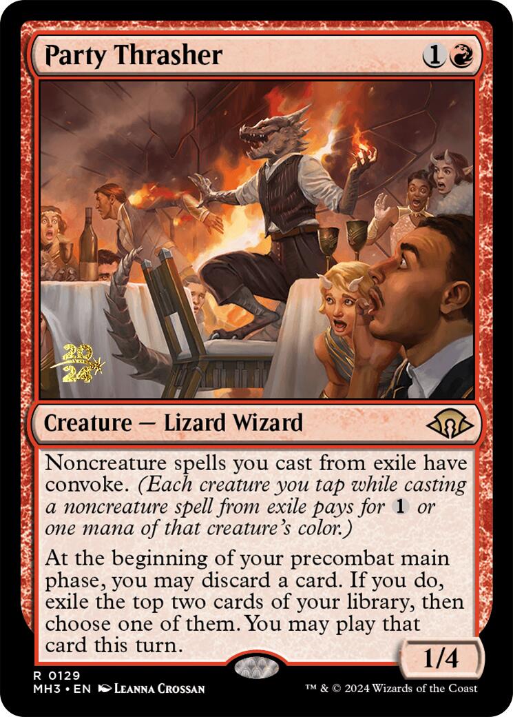 Party Thrasher [Modern Horizons 3 Prerelease Promos] | Jomio and Rueliete's Cards and Comics