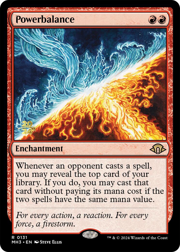 Powerbalance [Modern Horizons 3 Prerelease Promos] | Jomio and Rueliete's Cards and Comics