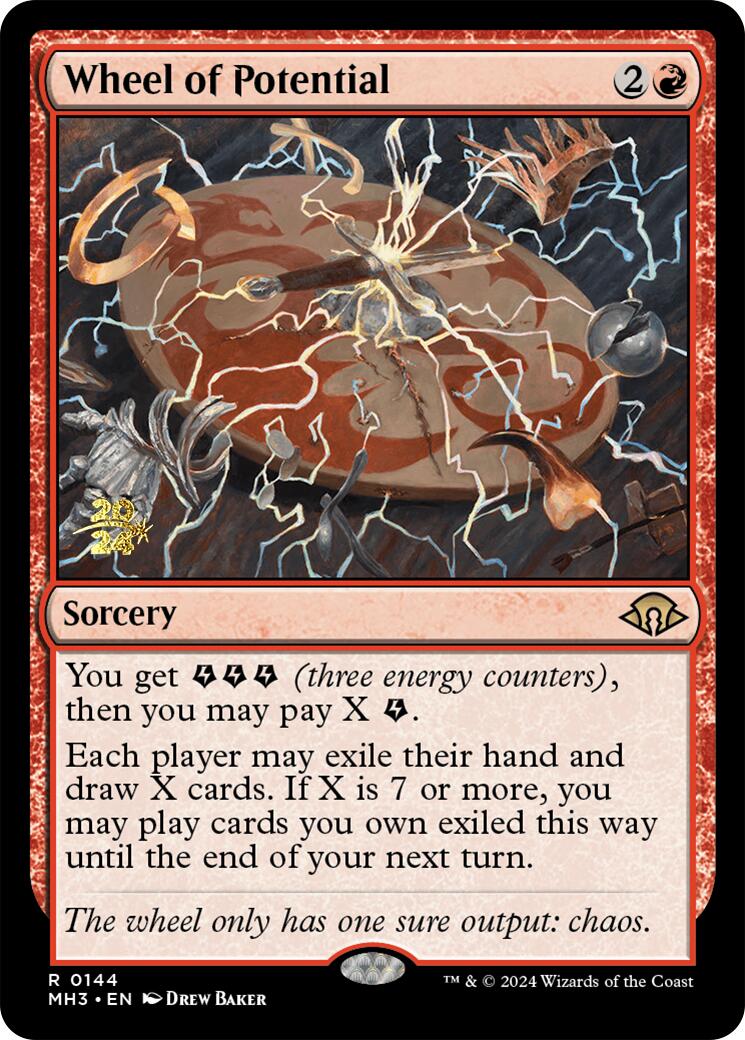 Wheel of Potential [Modern Horizons 3 Prerelease Promos] | Jomio and Rueliete's Cards and Comics