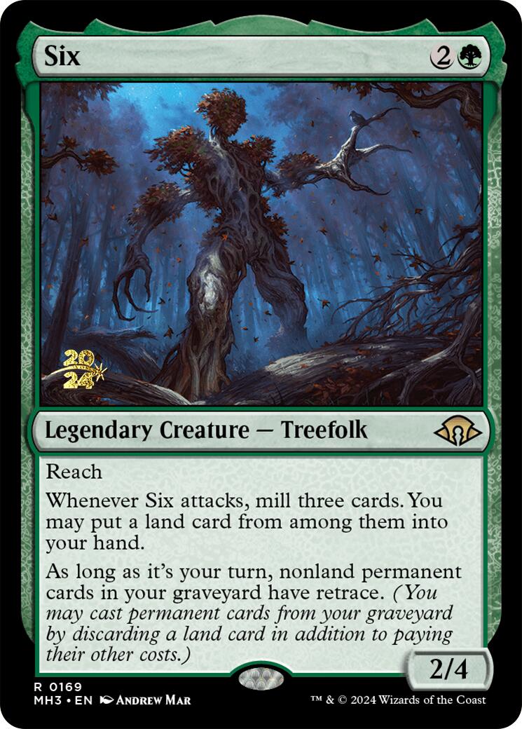 Six [Modern Horizons 3 Prerelease Promos] | Jomio and Rueliete's Cards and Comics