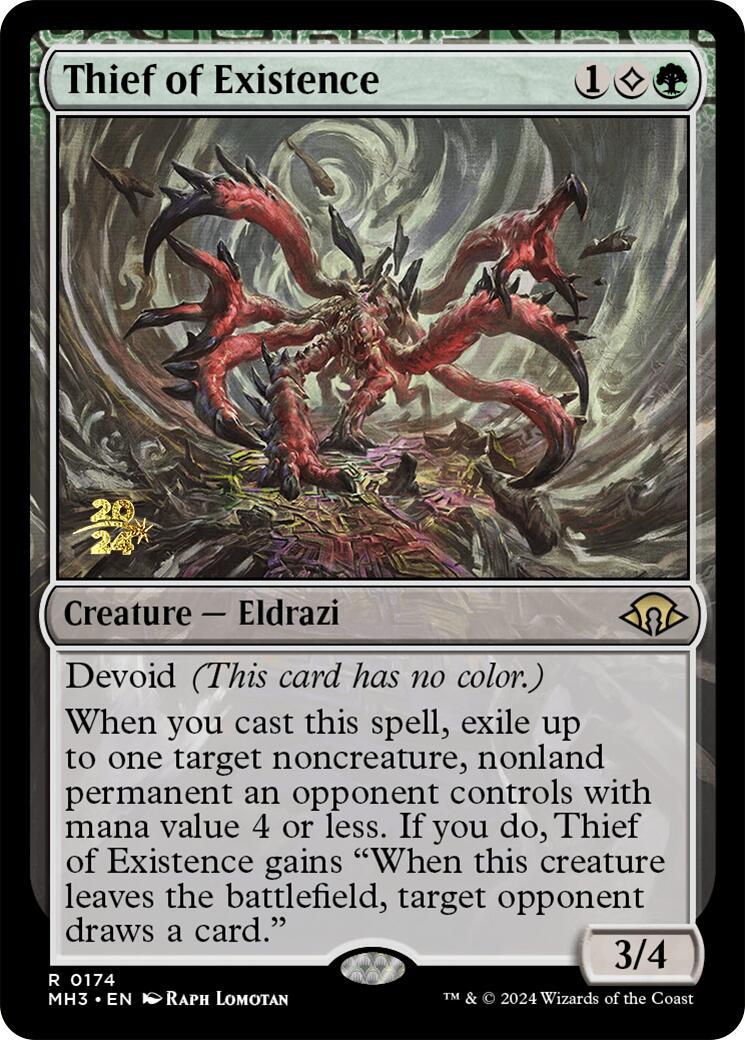 Thief of Existence [Modern Horizons 3 Prerelease Promos] | Jomio and Rueliete's Cards and Comics
