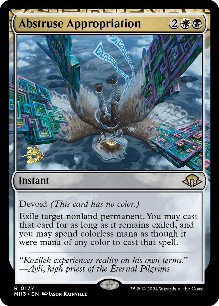 Abstruse Appropriation [Modern Horizons 3 Prerelease Promos] | Jomio and Rueliete's Cards and Comics