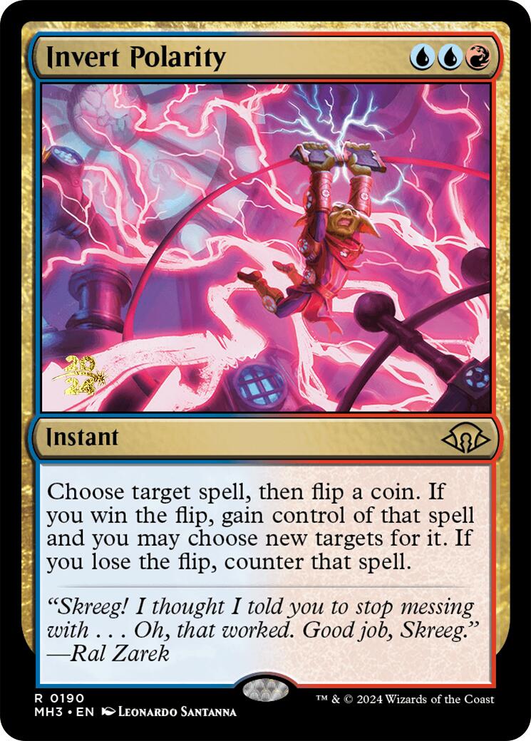 Invert Polarity [Modern Horizons 3 Prerelease Promos] | Jomio and Rueliete's Cards and Comics