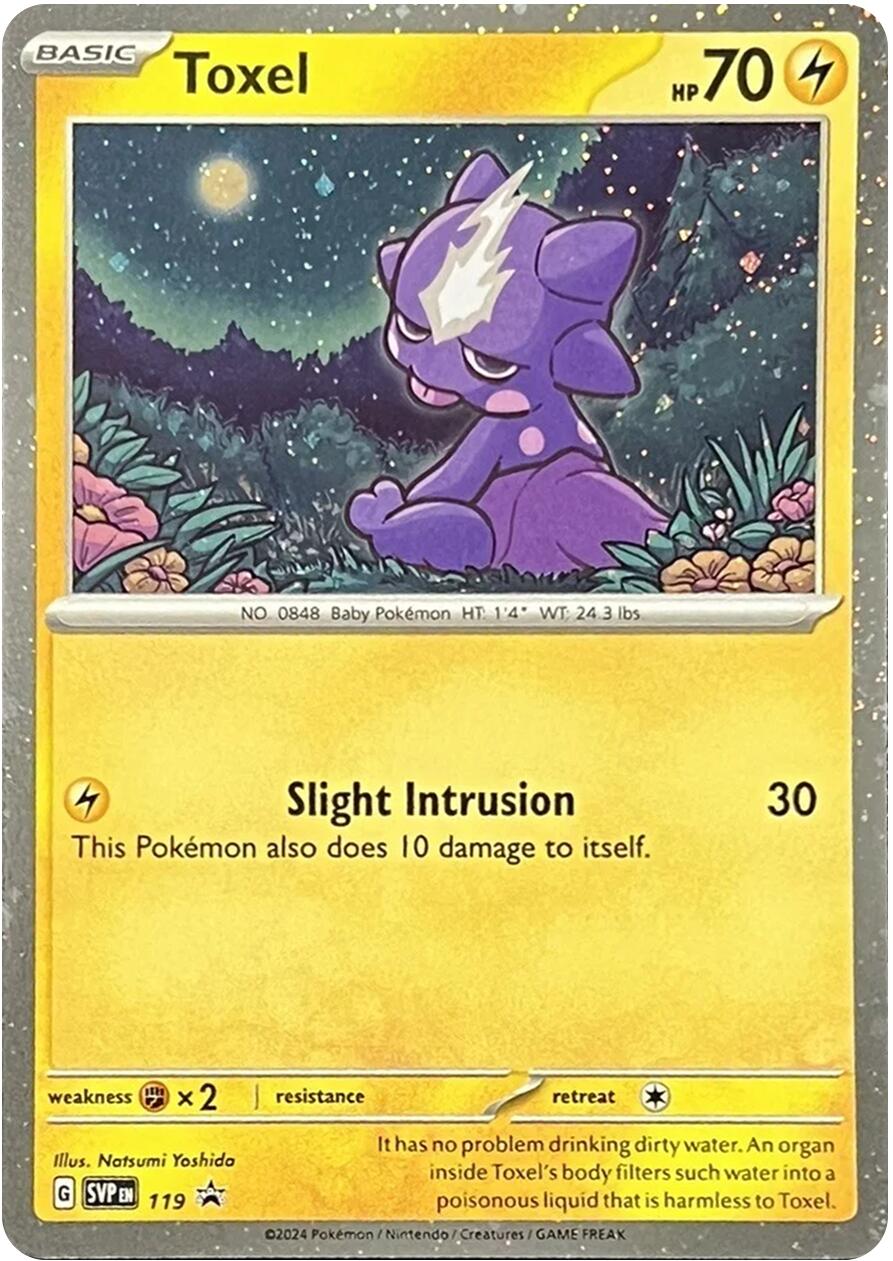 Toxel (119) [Scarlet & Violet: Black Star Promos] | Jomio and Rueliete's Cards and Comics