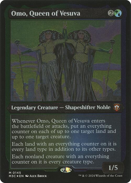 Omo, Queen of Vesuva (Display Commander) [Modern Horizons 3 Commander] | Jomio and Rueliete's Cards and Comics