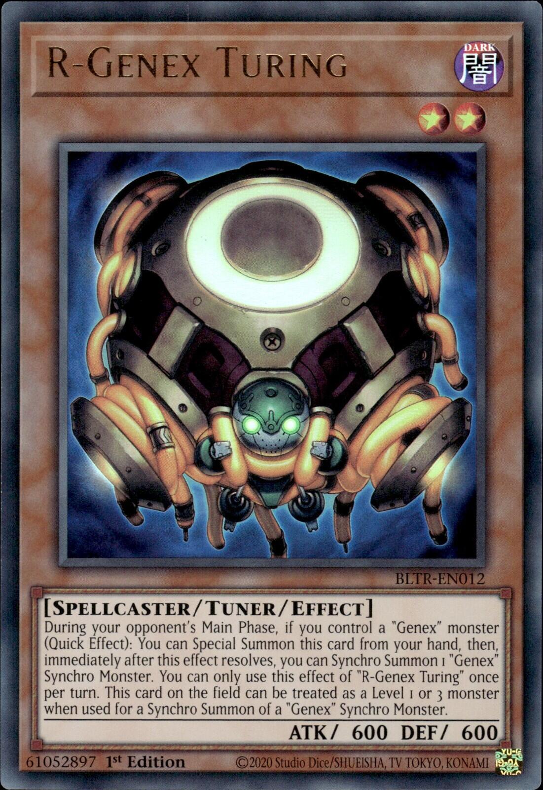 R-Genex Turing [BLTR-EN012] Ultra Rare | Jomio and Rueliete's Cards and Comics