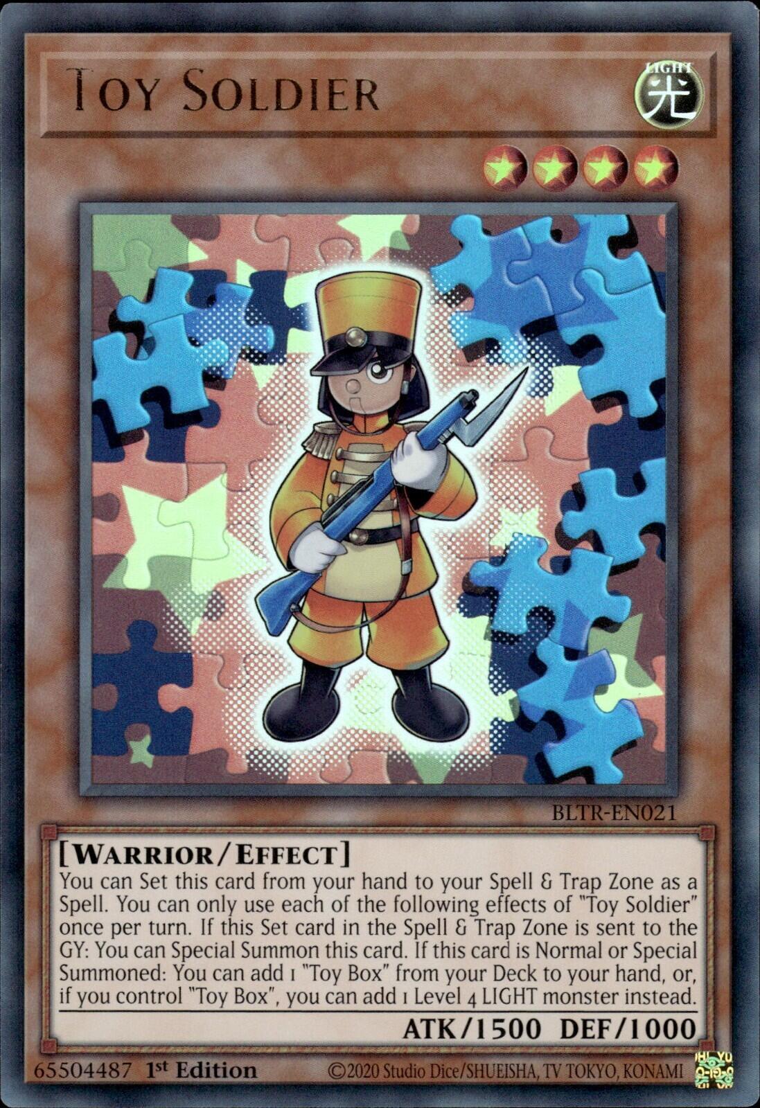 Toy Soldier [BLTR-EN021] Ultra Rare | Jomio and Rueliete's Cards and Comics