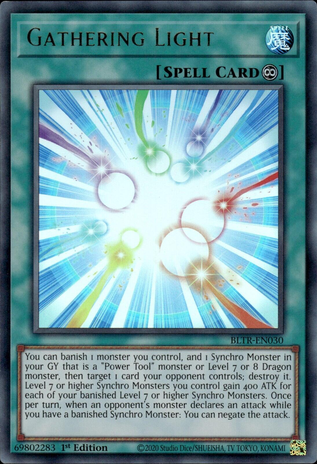 Gathering Light [BLTR-EN030] Ultra Rare | Jomio and Rueliete's Cards and Comics