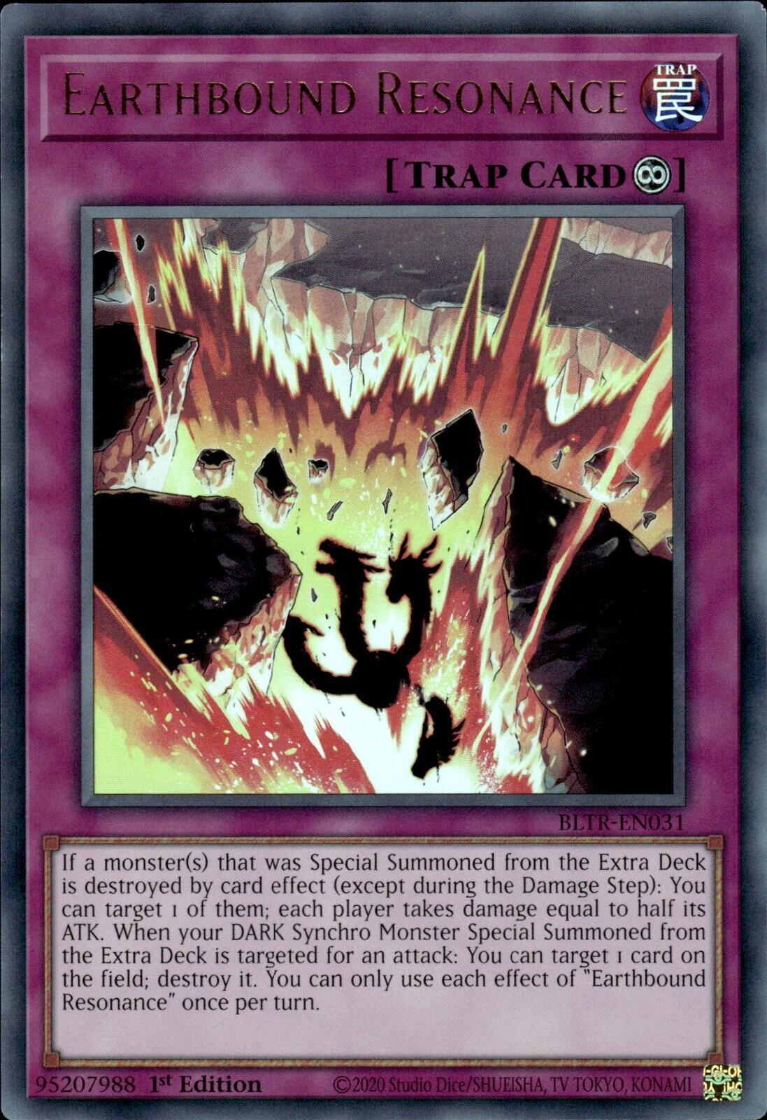 Earthbound Resonance [BLTR-EN031] Ultra Rare | Jomio and Rueliete's Cards and Comics