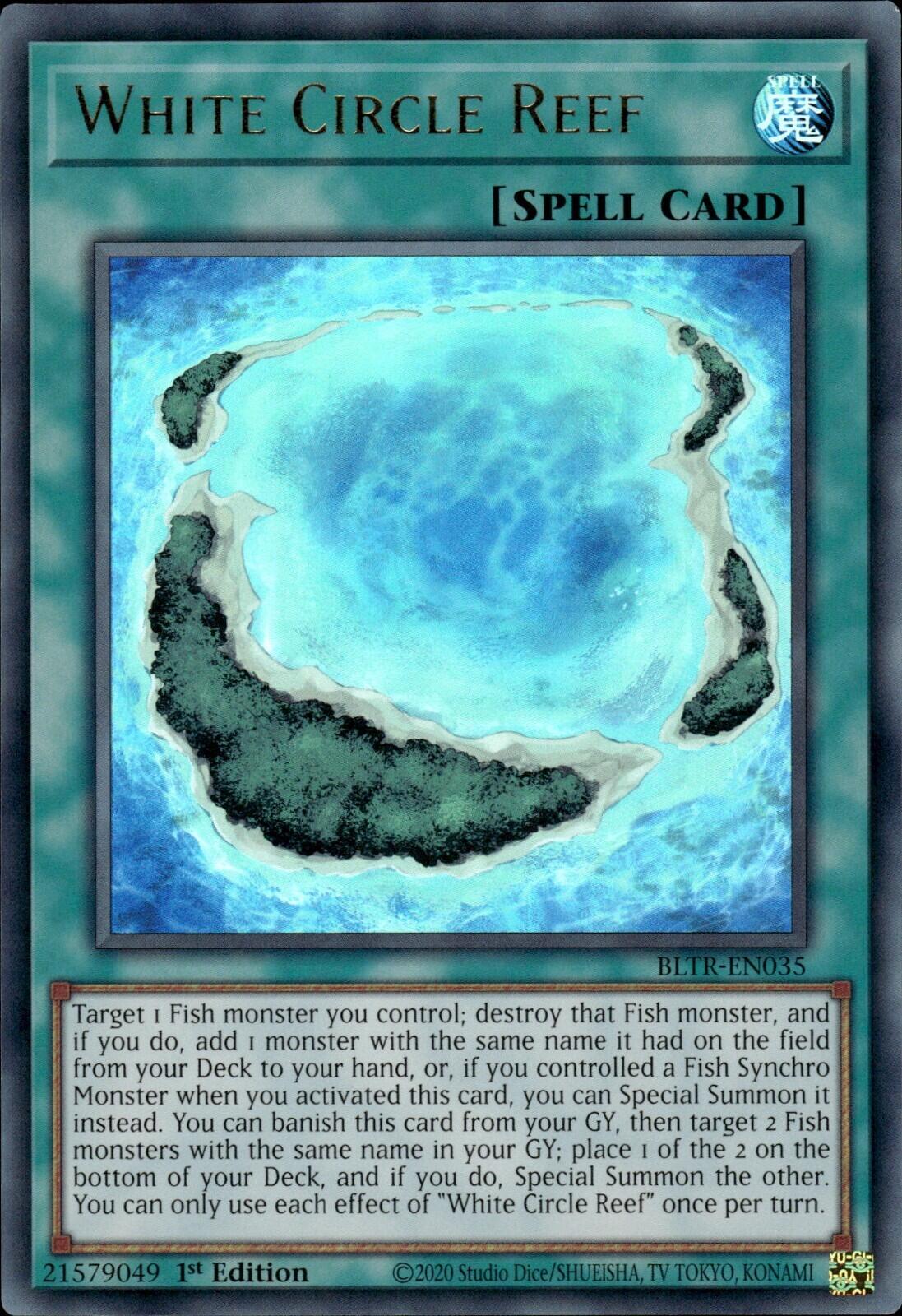 White Circle Reef [BLTR-EN035] Ultra Rare | Jomio and Rueliete's Cards and Comics
