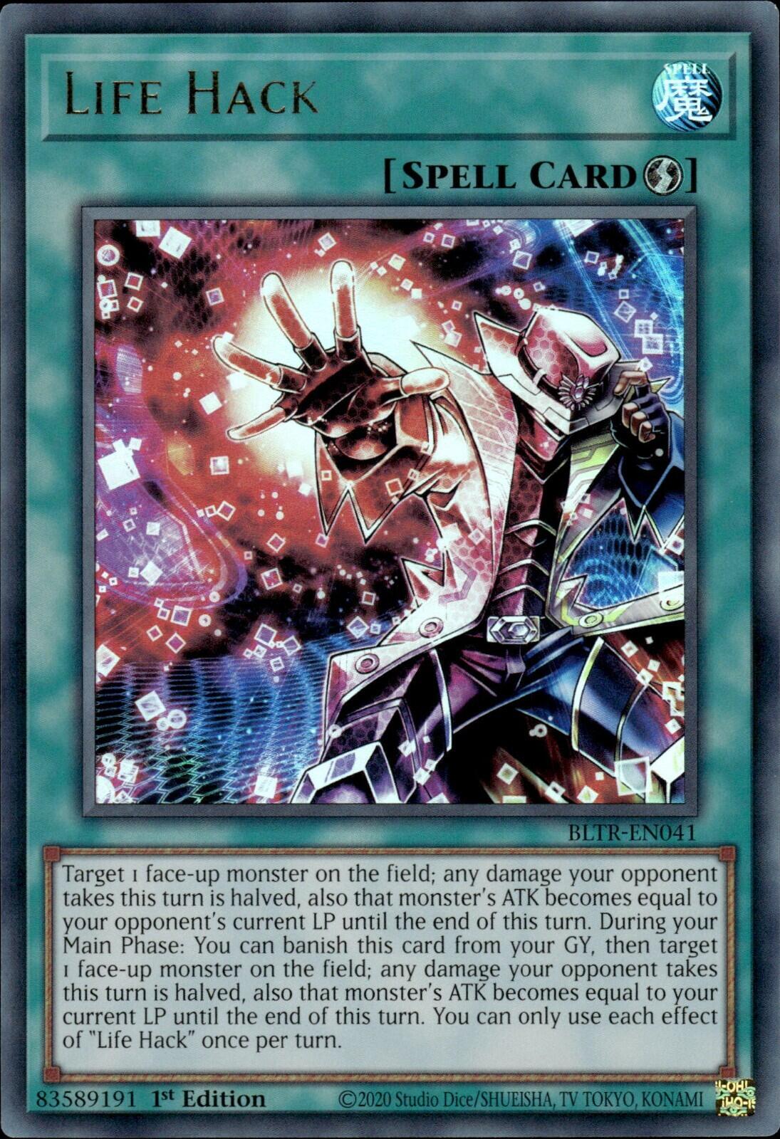 Life Hack [BLTR-EN041] Ultra Rare | Jomio and Rueliete's Cards and Comics