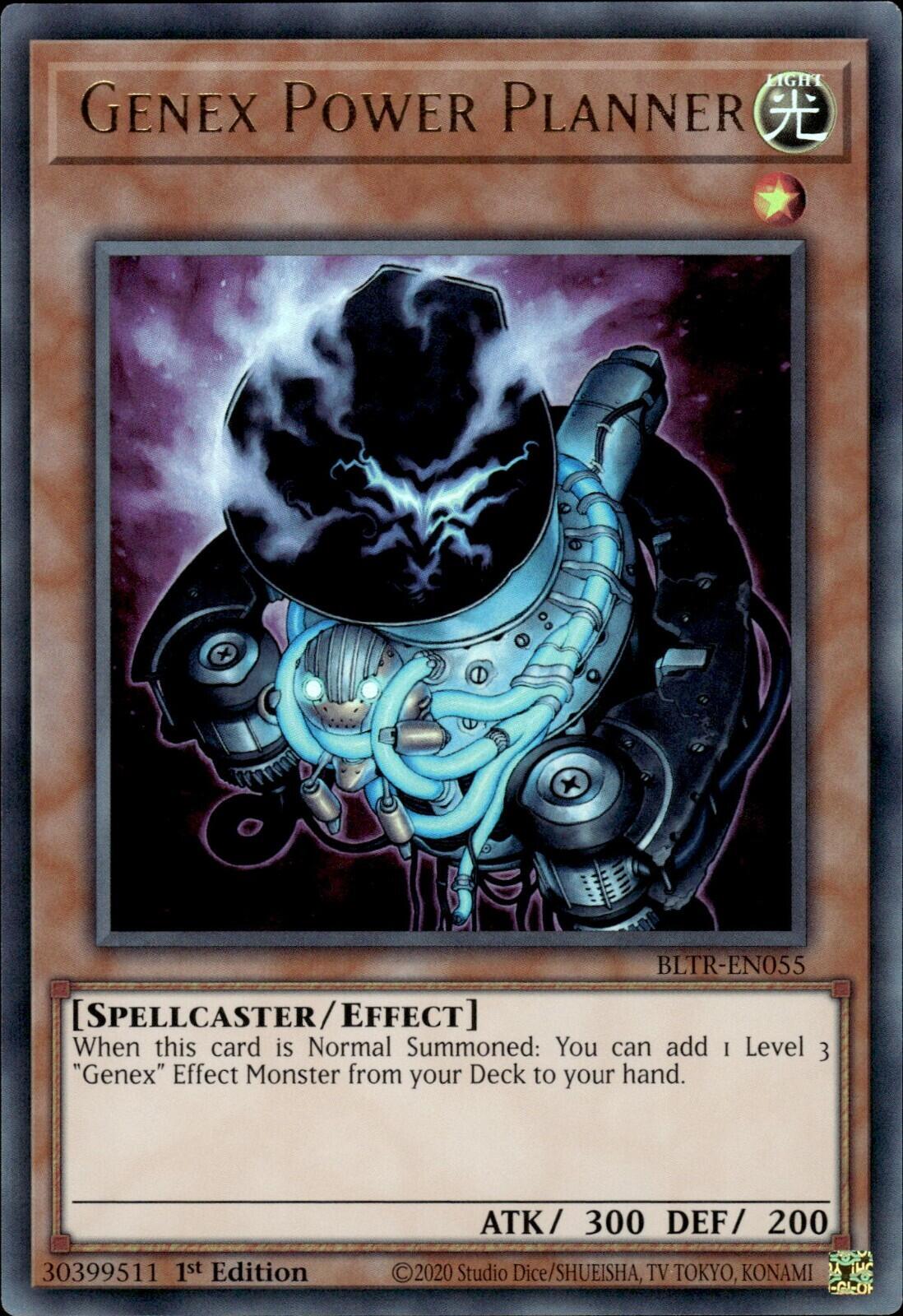Genex Power Planner [BLTR-EN055] Ultra Rare | Jomio and Rueliete's Cards and Comics