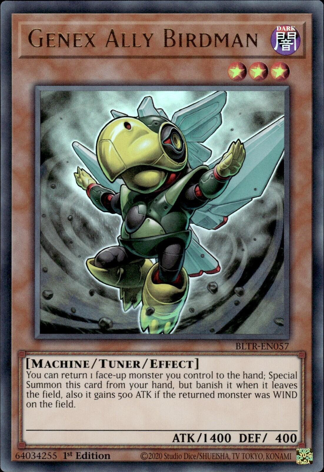 Genex Ally Birdman [BLTR-EN057] Ultra Rare | Jomio and Rueliete's Cards and Comics