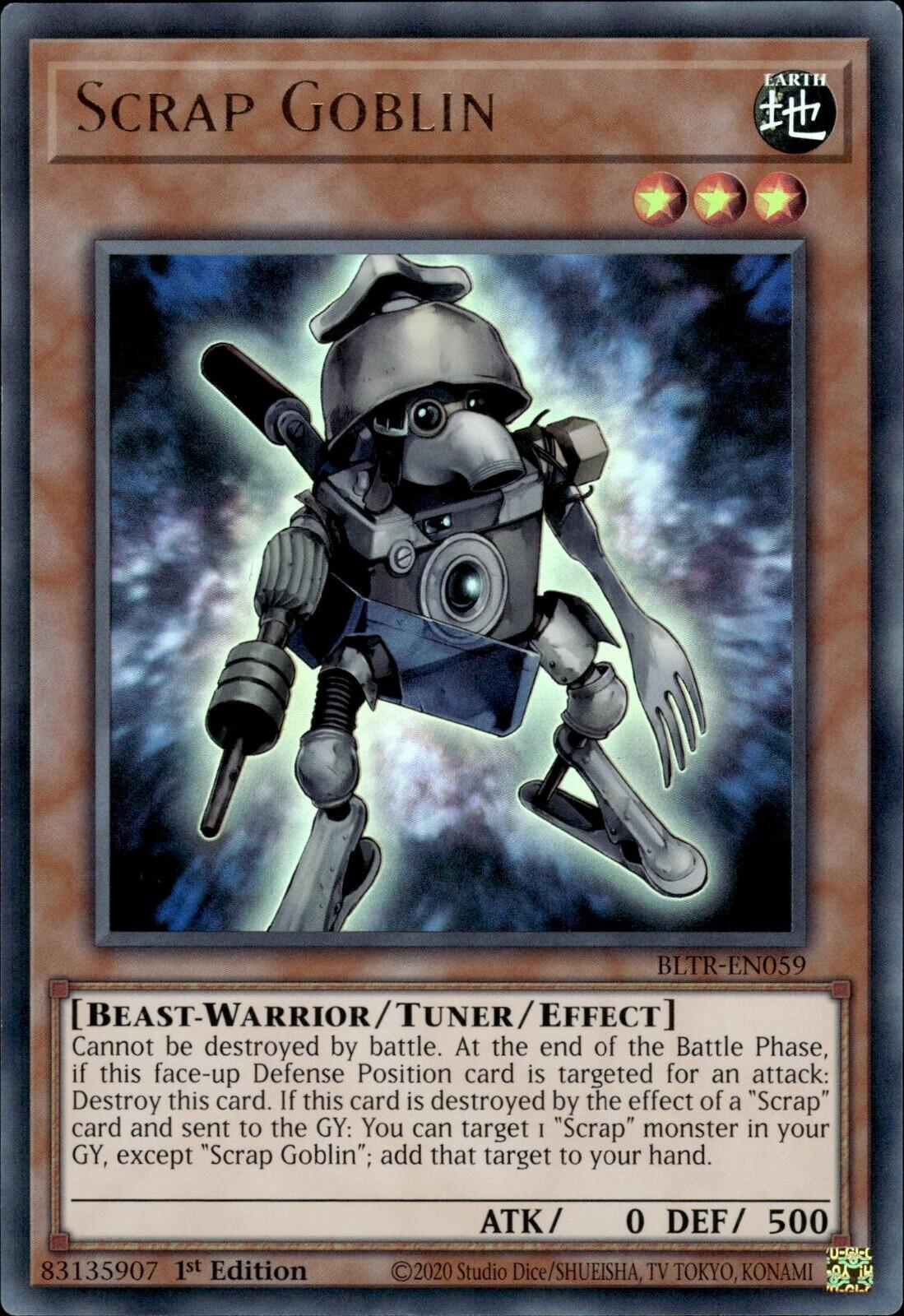 Scrap Goblin [BLTR-EN059] Ultra Rare | Jomio and Rueliete's Cards and Comics