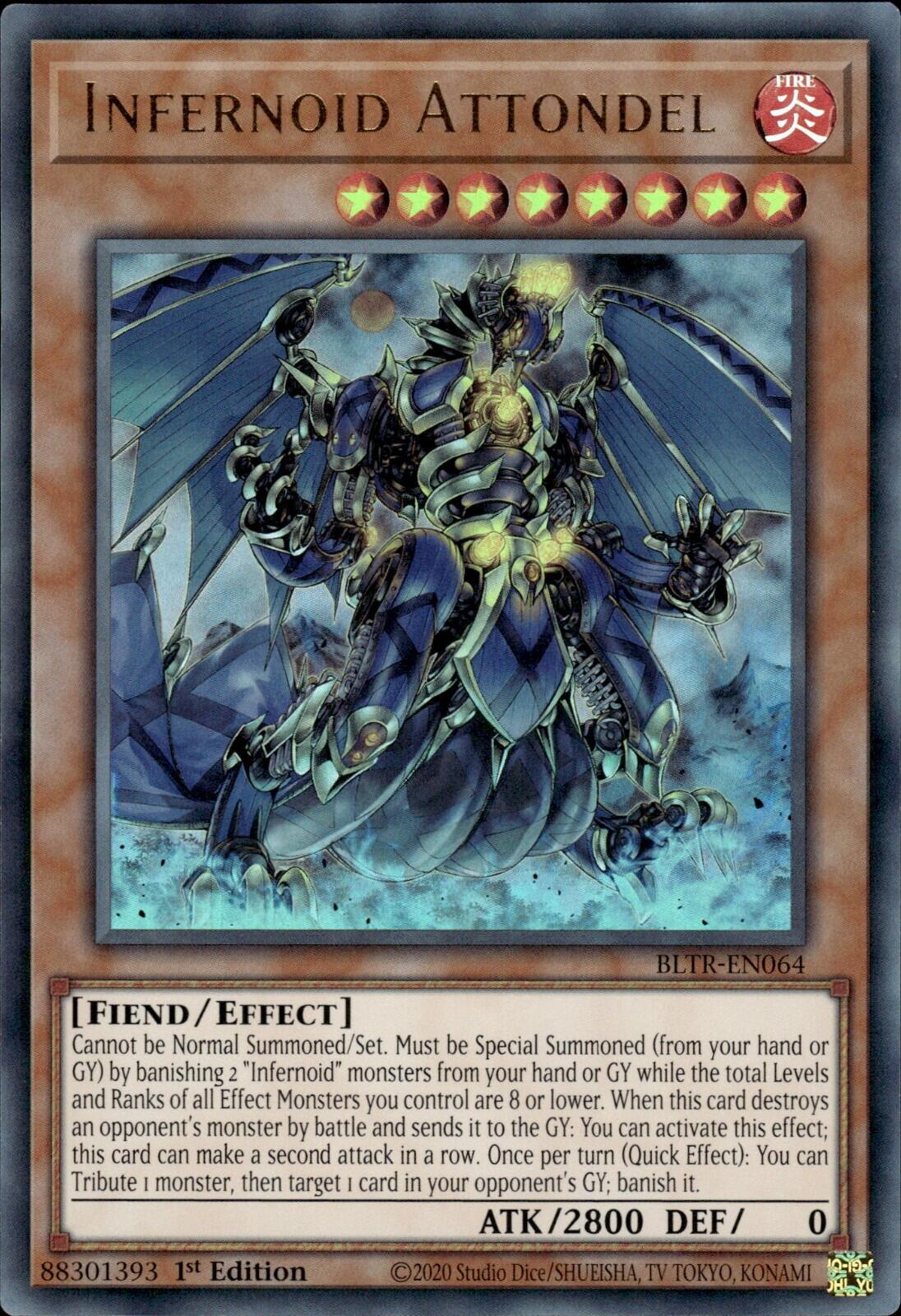 Infernoid Attondel [BLTR-EN064] Ultra Rare | Jomio and Rueliete's Cards and Comics