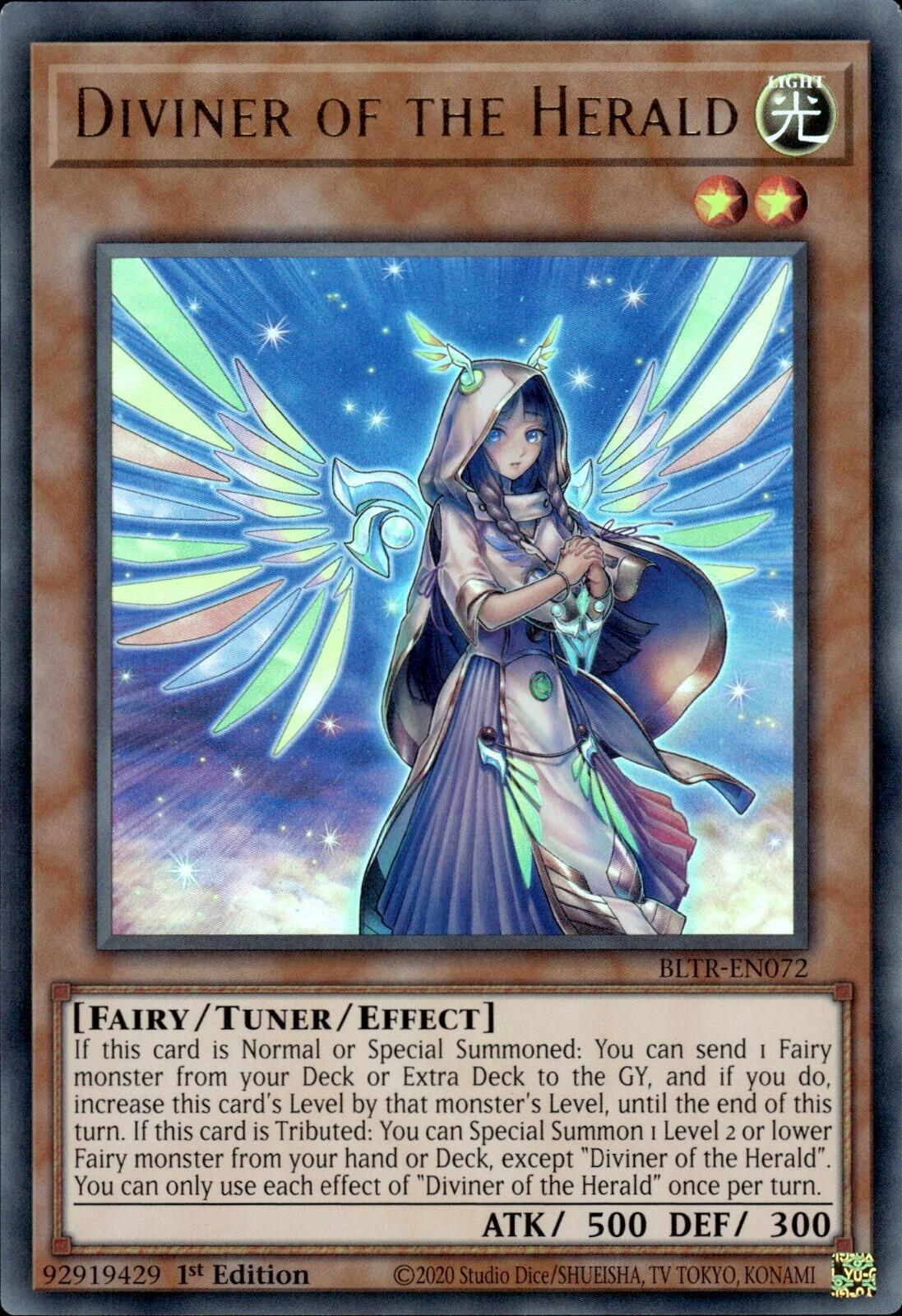 Diviner of the Herald [BLTR-EN072] Ultra Rare | Jomio and Rueliete's Cards and Comics