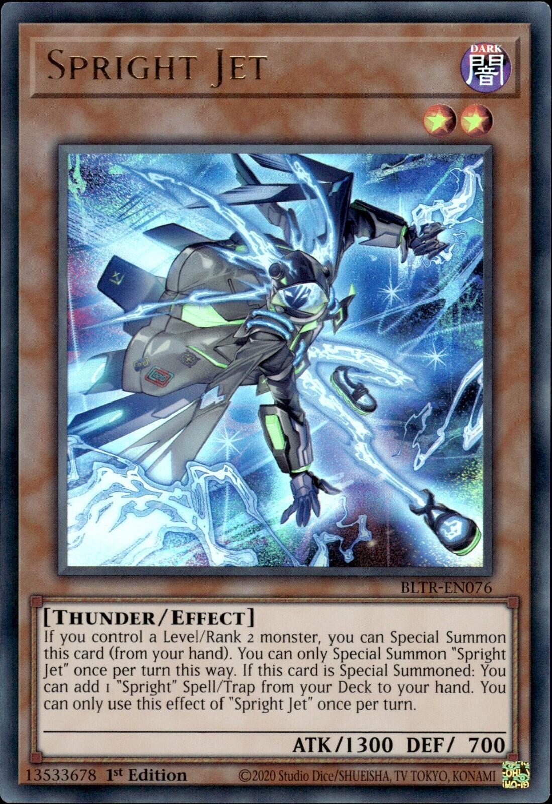Spright Jet [BLTR-EN076] Ultra Rare | Jomio and Rueliete's Cards and Comics