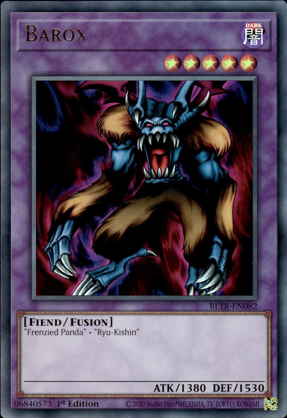 Barox [BLTR-EN082] Ultra Rare | Jomio and Rueliete's Cards and Comics