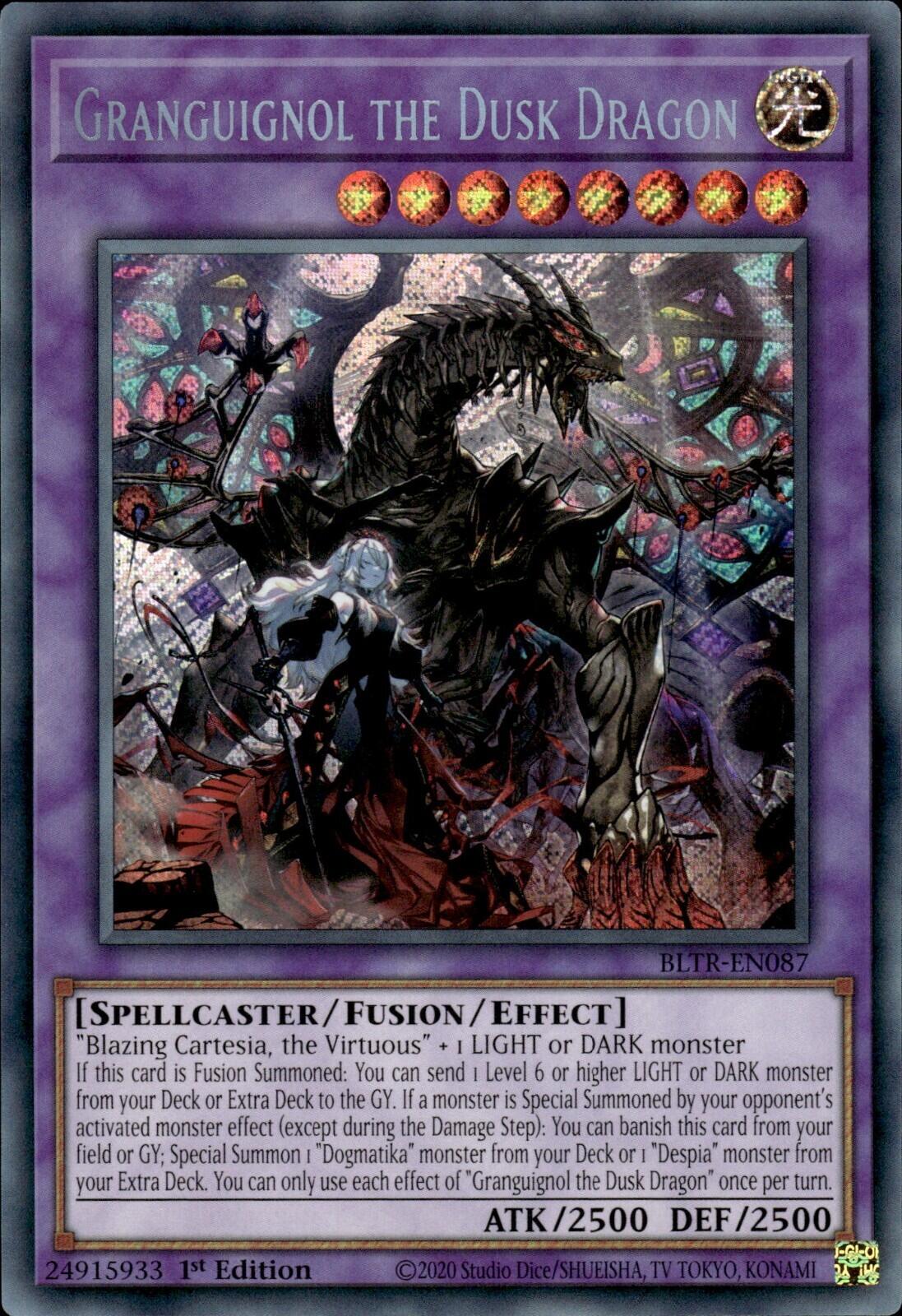 Granguignol the Dusk Dragon [BLTR-EN087] Secret Rare | Jomio and Rueliete's Cards and Comics