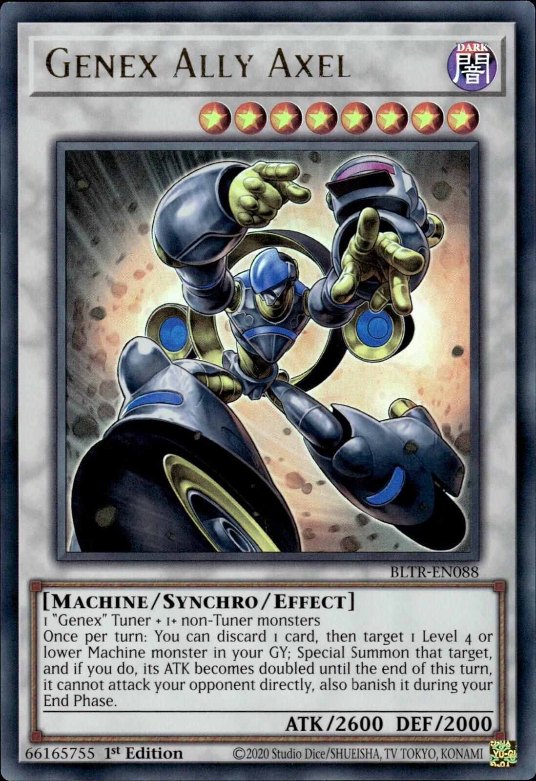 Genex Ally Axel [BLTR-EN088] Ultra Rare | Jomio and Rueliete's Cards and Comics