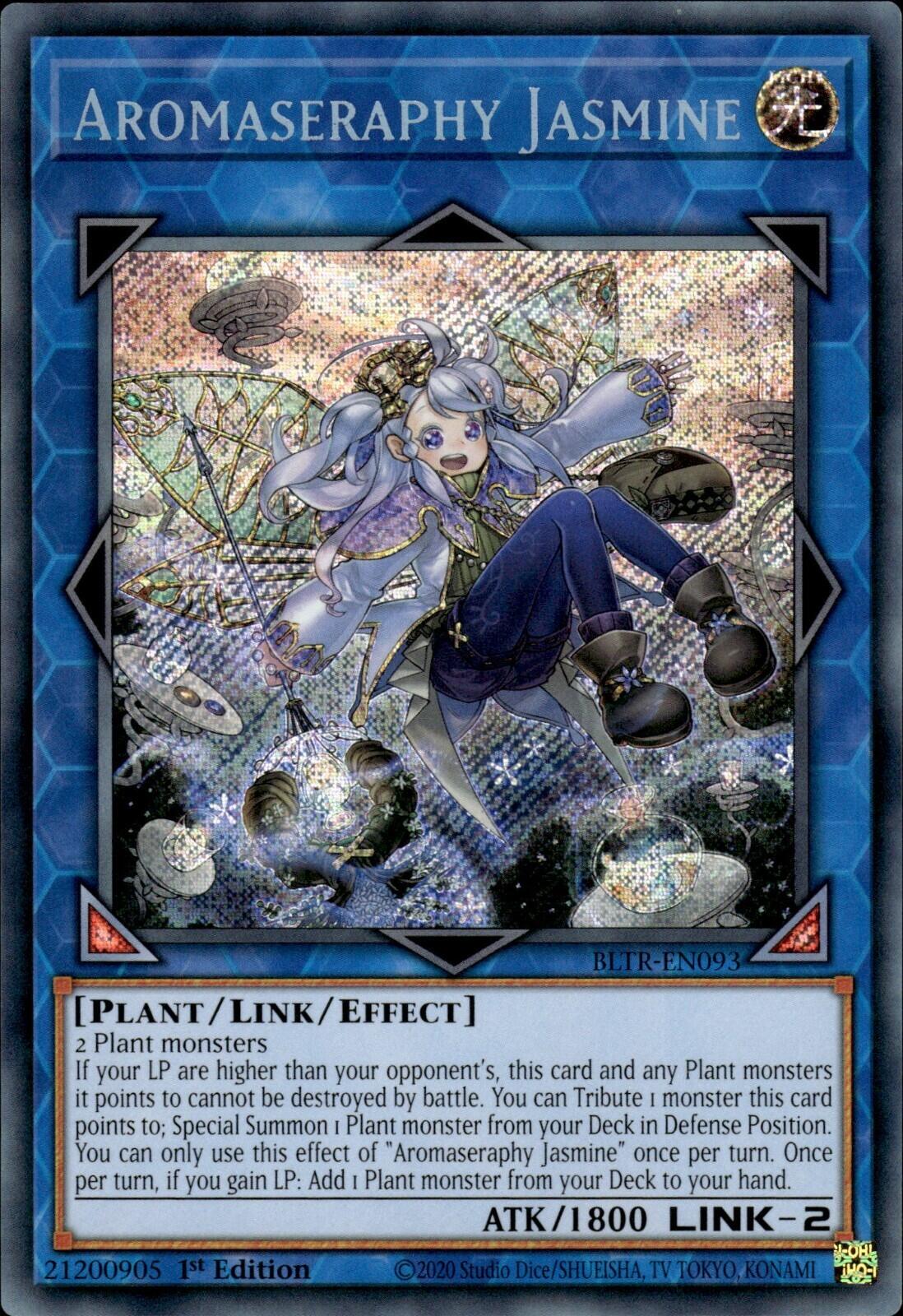 Aromaseraphy Jasmine [BLTR-EN093] Secret Rare | Jomio and Rueliete's Cards and Comics