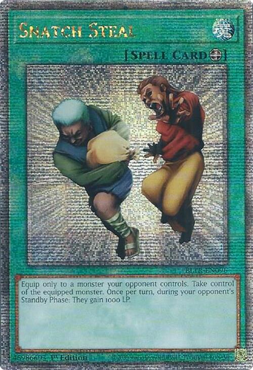 Snatch Steal (Quarter Century Secret Rare) [BLTR-EN096] Quarter Century Secret Rare | Jomio and Rueliete's Cards and Comics