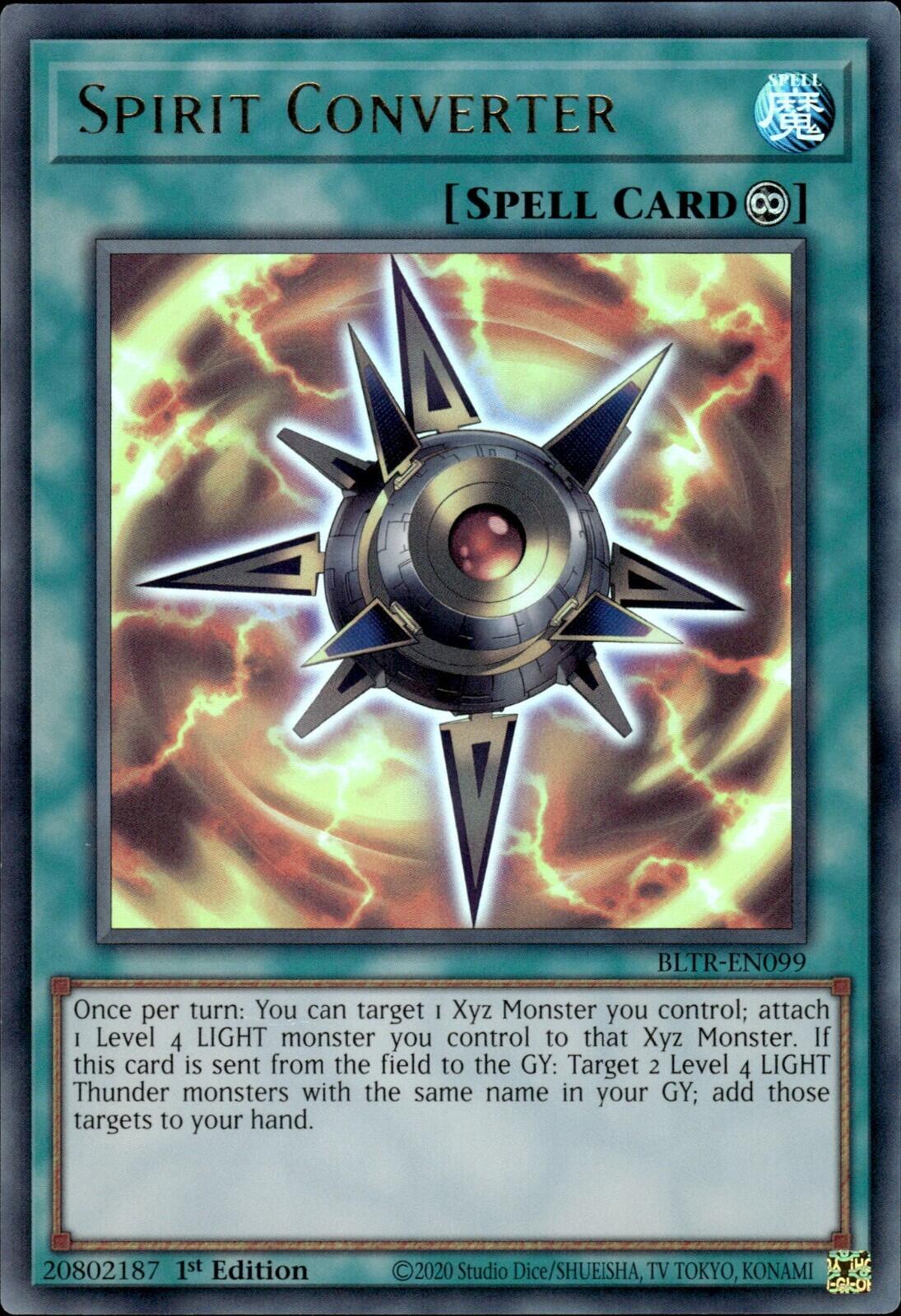 Spirit Converter [BLTR-EN099] Ultra Rare | Jomio and Rueliete's Cards and Comics