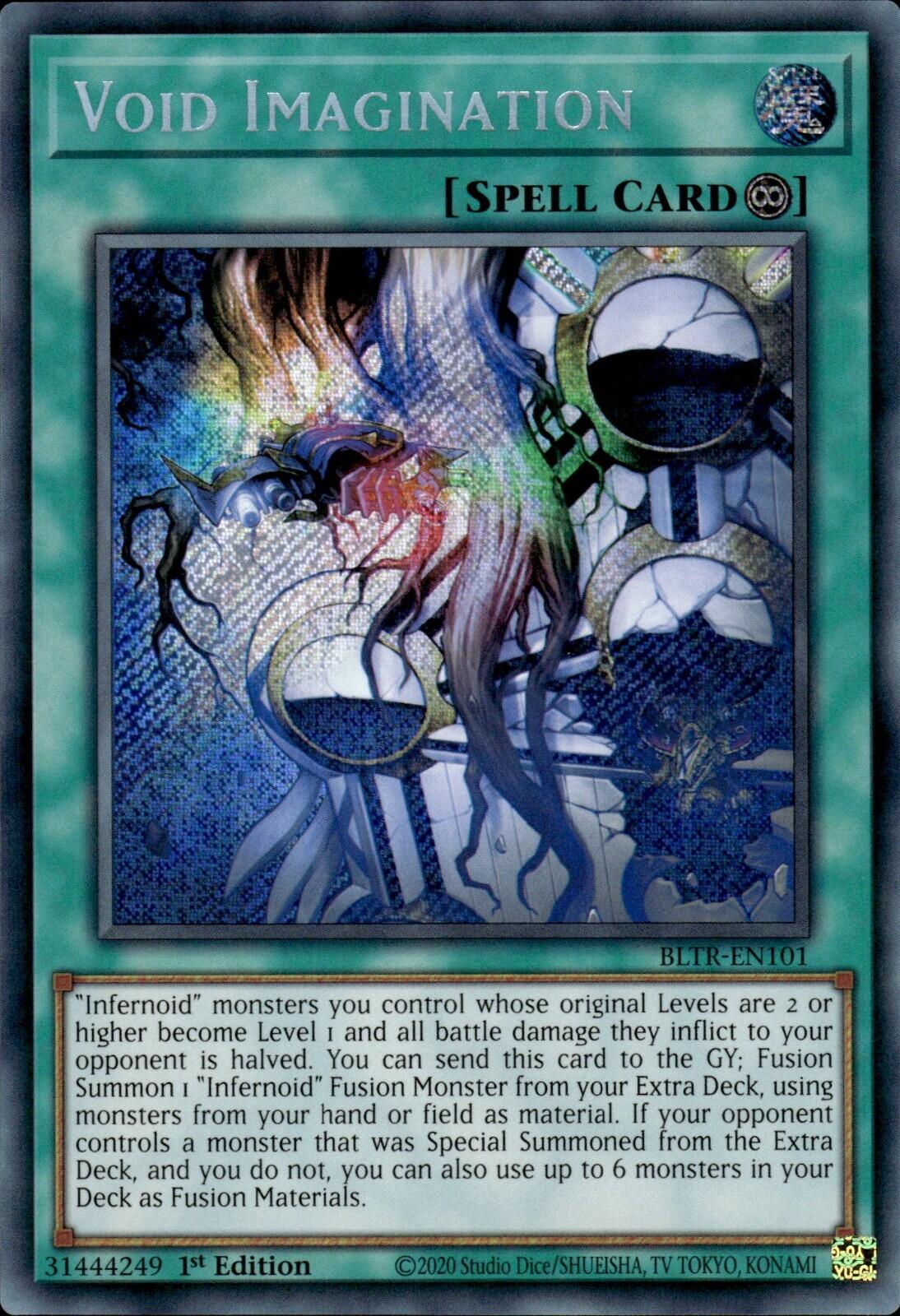 Void Imagination [BLTR-EN101] Secret Rare | Jomio and Rueliete's Cards and Comics