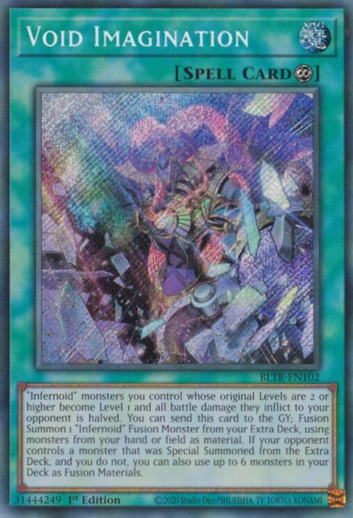 Void Imagination (Alternate Art) [BLTR-EN102] Secret Rare | Jomio and Rueliete's Cards and Comics