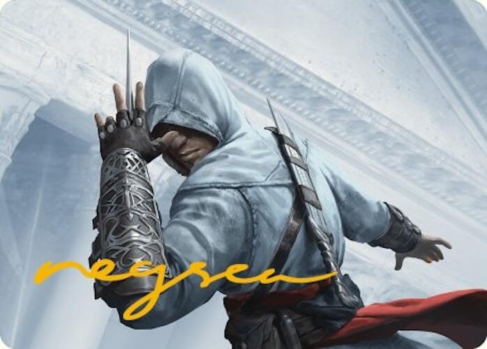 Altair Ibn-La'Ahad Art Card (Gold-Stamped Signature) [Assassin's Creed Art Series] | Jomio and Rueliete's Cards and Comics