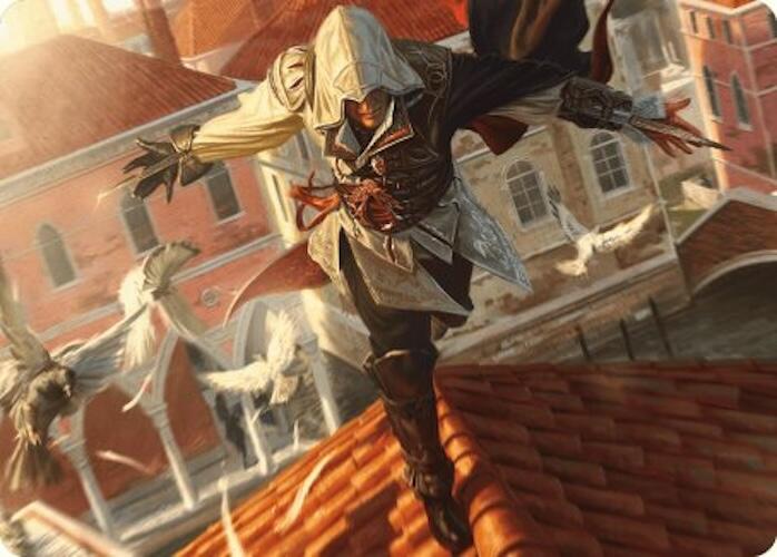 Ezio, Blade of Vengeance Art Card [Assassin's Creed Art Series] | Jomio and Rueliete's Cards and Comics
