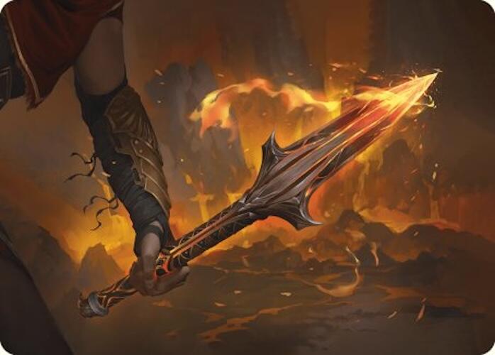 The Spear of Leonidas Art Card [Assassin's Creed Art Series] | Jomio and Rueliete's Cards and Comics
