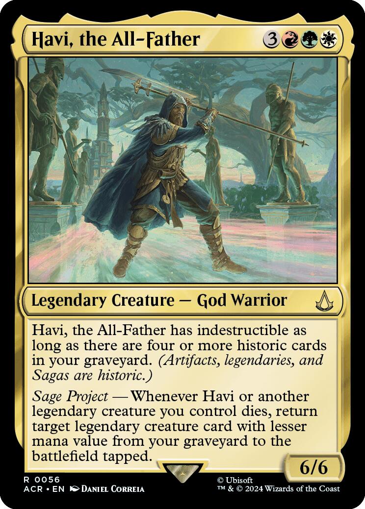 Havi, the All-Father [Assassin's Creed] | Jomio and Rueliete's Cards and Comics
