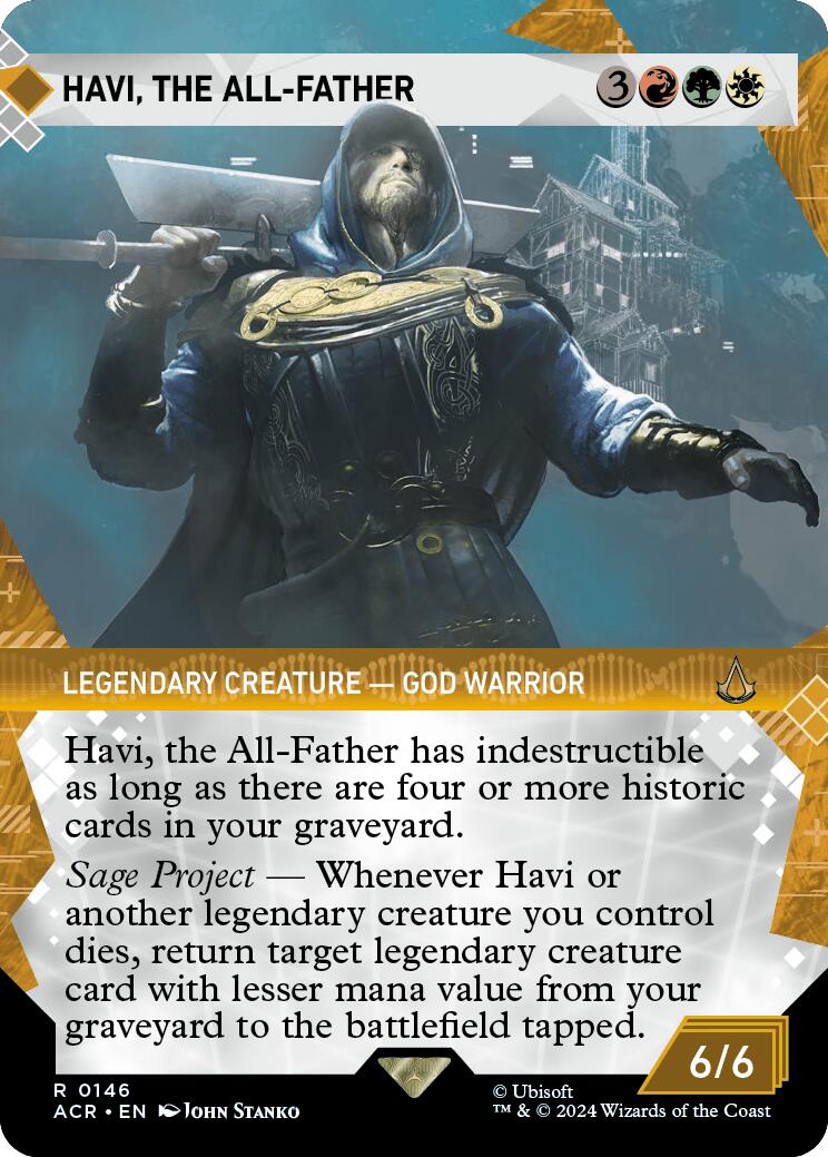 Havi, the All-Father (Showcase) [Assassin's Creed] | Jomio and Rueliete's Cards and Comics