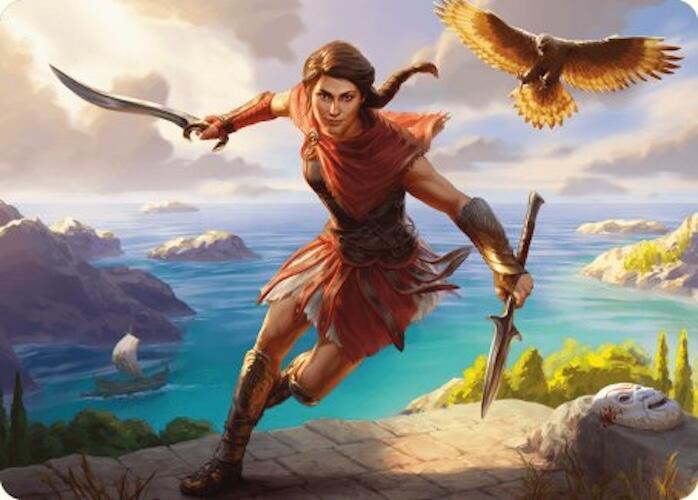 Kassandra, Eagle Bearer Art Card [Assassin's Creed Art Series] | Jomio and Rueliete's Cards and Comics