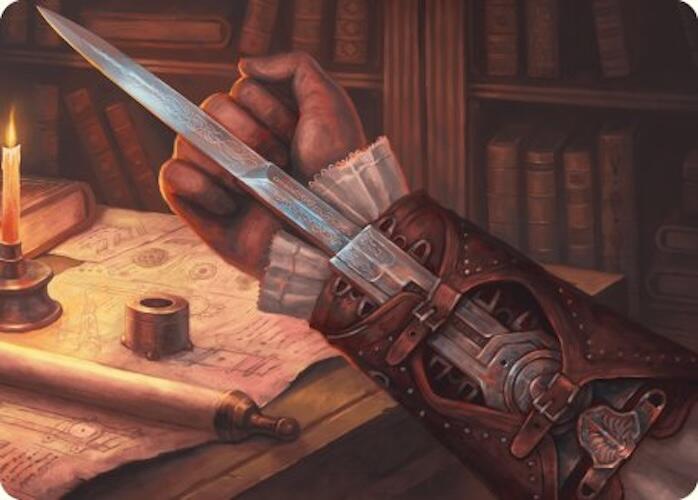 Hidden Blade Art Card [Assassin's Creed Art Series] | Jomio and Rueliete's Cards and Comics