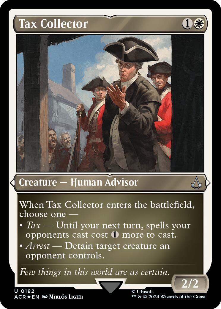 Tax Collector (Foil Etched) [Assassin's Creed] | Jomio and Rueliete's Cards and Comics