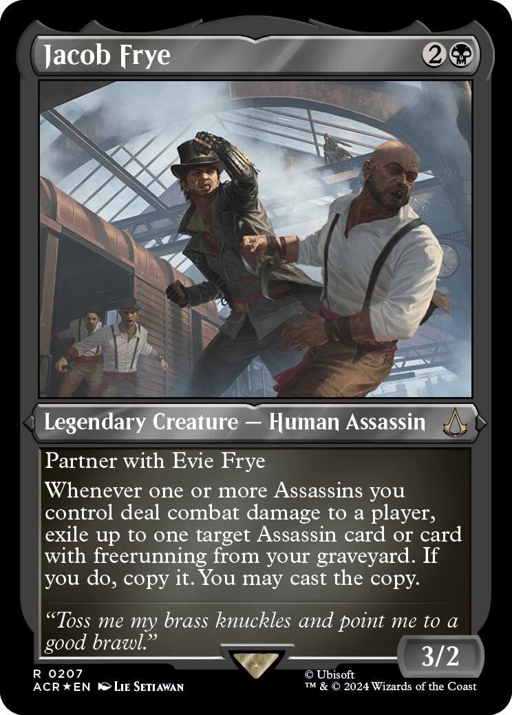 Jacob Frye (Foil Etched) [Assassin's Creed] | Jomio and Rueliete's Cards and Comics
