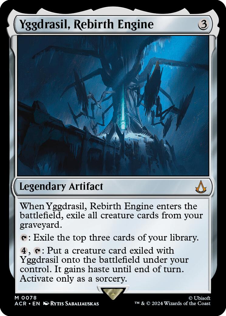 Yggdrasil, Rebirth Engine [Assassin's Creed] | Jomio and Rueliete's Cards and Comics